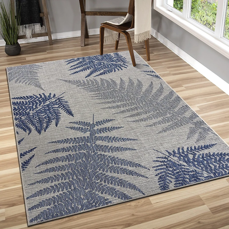 Scarlett Fallen Fern Indoor Outdoor Rectangular Area Rug
