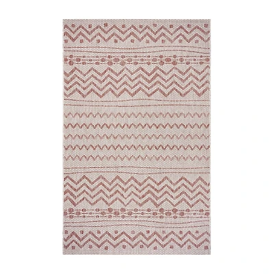 Sylvestra Collective Adornment Indoor Outdoor Rectangular Area Rug