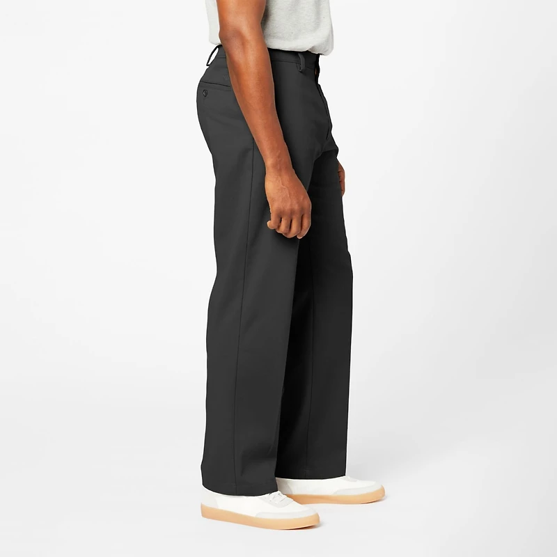Dockers Comfort Khaki Mens Waistband Relaxed Fit Flat Front Pant