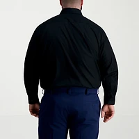 Haggar Premium Comfort Big and Tall Mens Classic Fit Easy Care Stretch Fabric Long Sleeve Dress Shirt