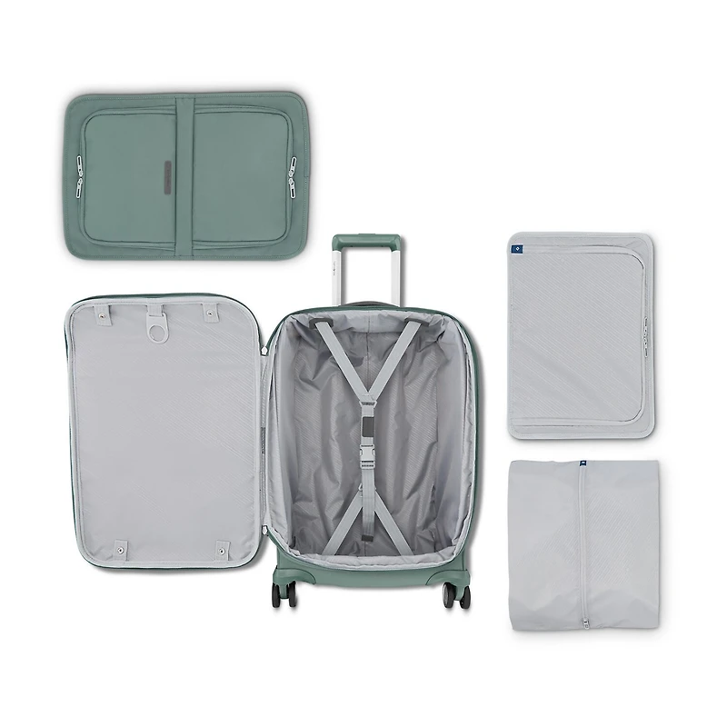 Samsonite Elevation Plus 21 Inch Softside Carry-On Spinner Luggage