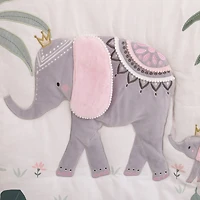 Nojo Elephant Princess 4-pc. Crib Bedding Set