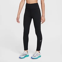 Nike Dri-Fit One Big Kid Girls High Rise Knit Active Skinny Full Length Leggings