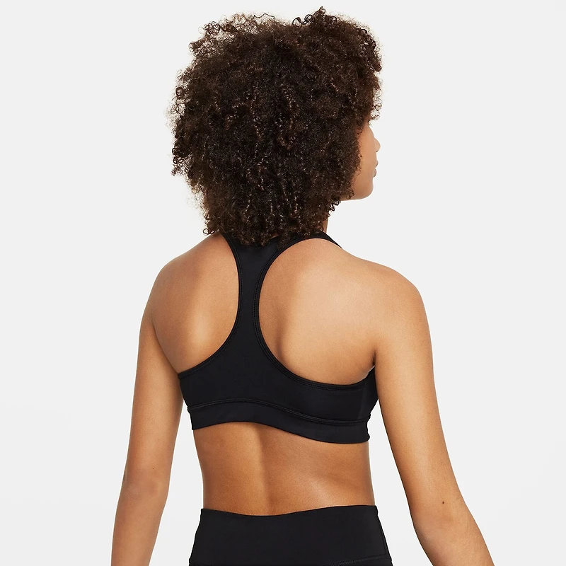 Nike Dri-Fit Swoosh Big Kid Girls Sports Bra