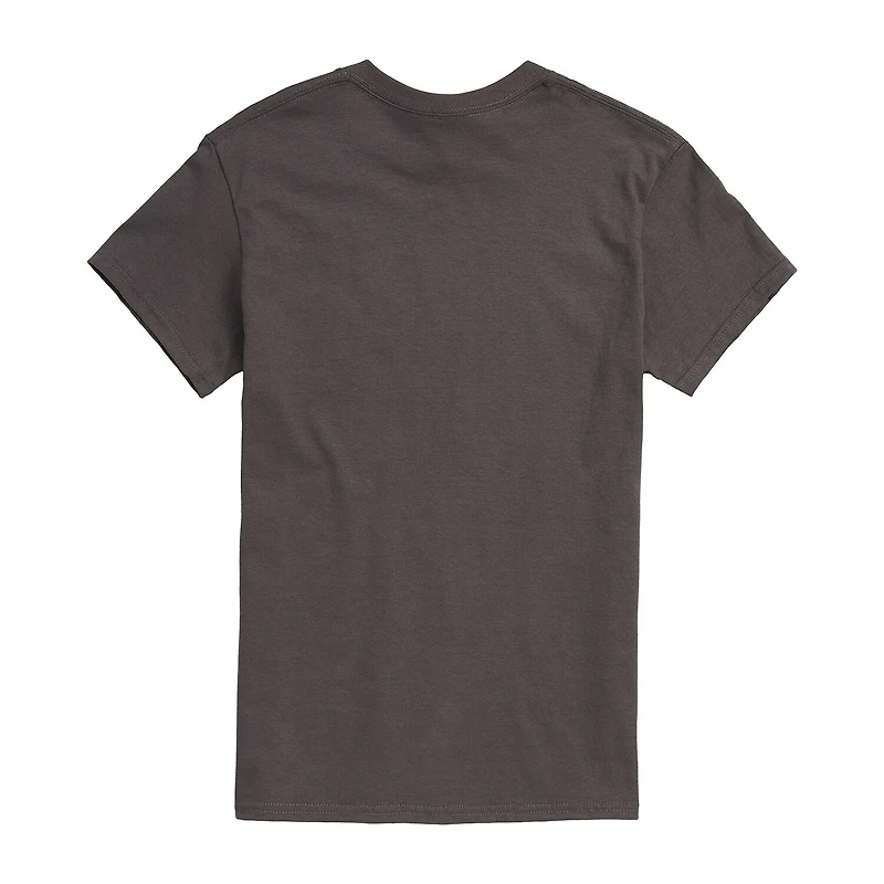 Mens Short Sleeve Americana Peanuts Snoopy Graphic T-Shirt
