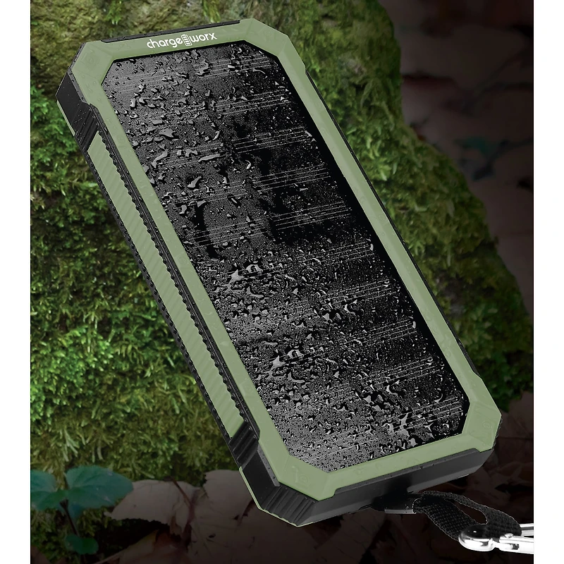 Chargeworx 15000mah Premium Solar Battery Pack