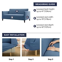 No 918 Belmar Loveseat Slipcover
