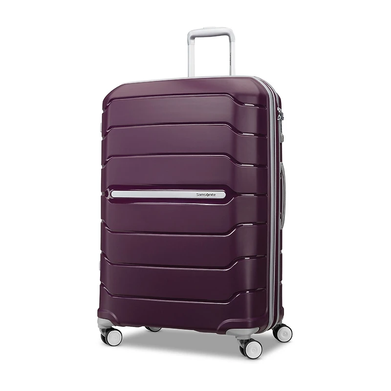 Samsonite Freeform 24 Inch Hardside Expandable Checked Spinner Luggage