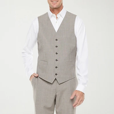 Stafford Signature Mens Stretch Fabric Classic Fit Suit Vest