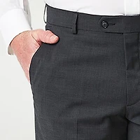 Stafford Coolmax All Season Ecomade Mens Slim Fit Flat Front Suit Pant