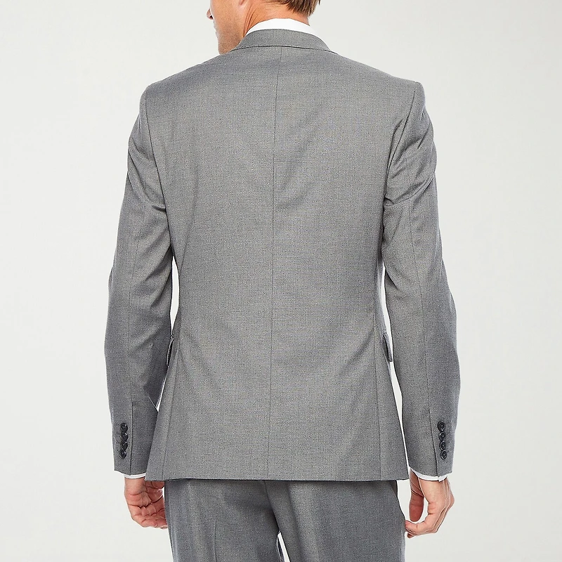 J. Ferrar Ultra Comfort Mens Stretch Fabric Slim Fit Suit Jacket