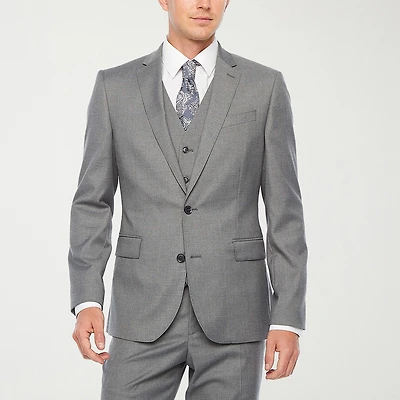 J. Ferrar Ultra Comfort Mens STRETCH FABRIC Slim Fit Suit Jacket
