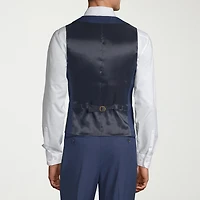 J. Ferrar Mens Slim Fit Suit Vest