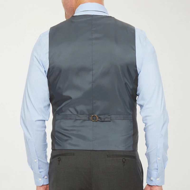 Stafford Coolmax All Season Ecomade Mens Classic Fit Big and Tall Suit Vest