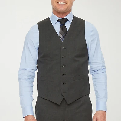 Stafford Coolmax All Season Ecomade Mens Classic Fit Big and Tall Suit Vest