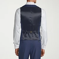 J. Ferrar Mens Regular Fit Big and Tall Suit Vest