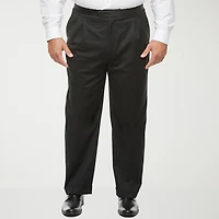 Stafford Coolmax All Season Ecomade Mens Big and Tall Classic Fit Tuxedo Pant