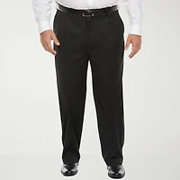 Stafford Coolmax All Season Ecomade Mens Big and Tall Stretch Fabric Classic Fit Pleated Front Suit Pant