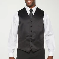 Stafford Coolmax All Season Ecomade Mens Big and Tall Classic Fit Tuxedo Vest