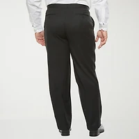 Stafford Coolmax All Season Ecomade Mens Big and Tall Classic Fit Tuxedo Pant