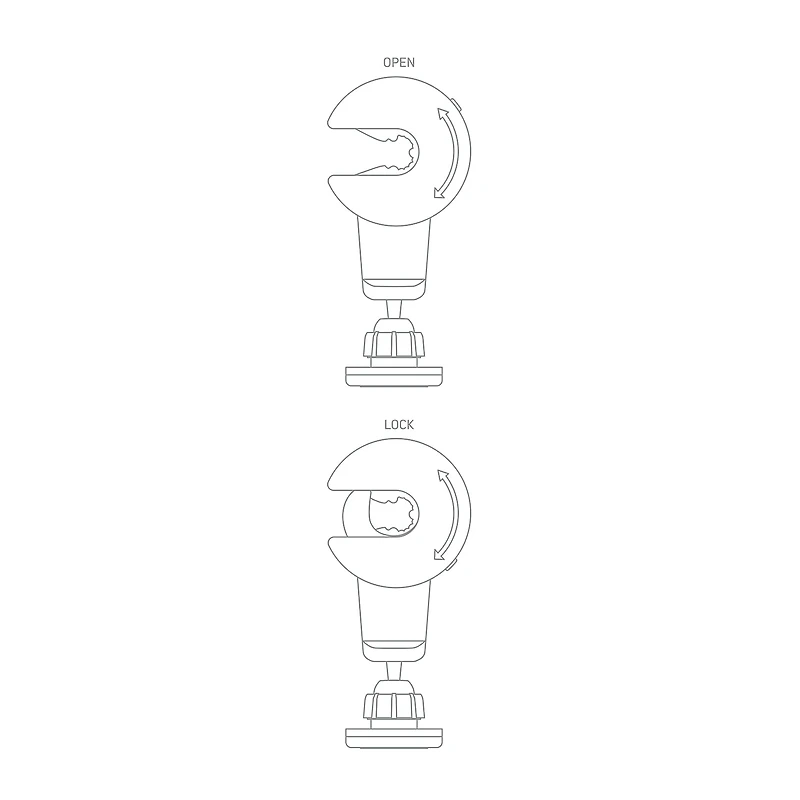 Chargeworx Cell Phone Car Mount