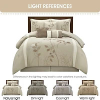 Stratford Park Clarissa 7-pc. Midweight Comforter Set
