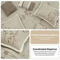 Stratford Park Clarissa 7-pc. Midweight Comforter Set