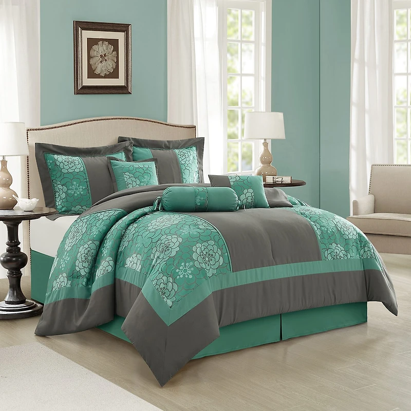 Stratford Park Emery 7-pc. Midweight Complete Bedding Set