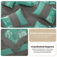 Stratford Park Emery 7-pc. Midweight Complete Bedding Set