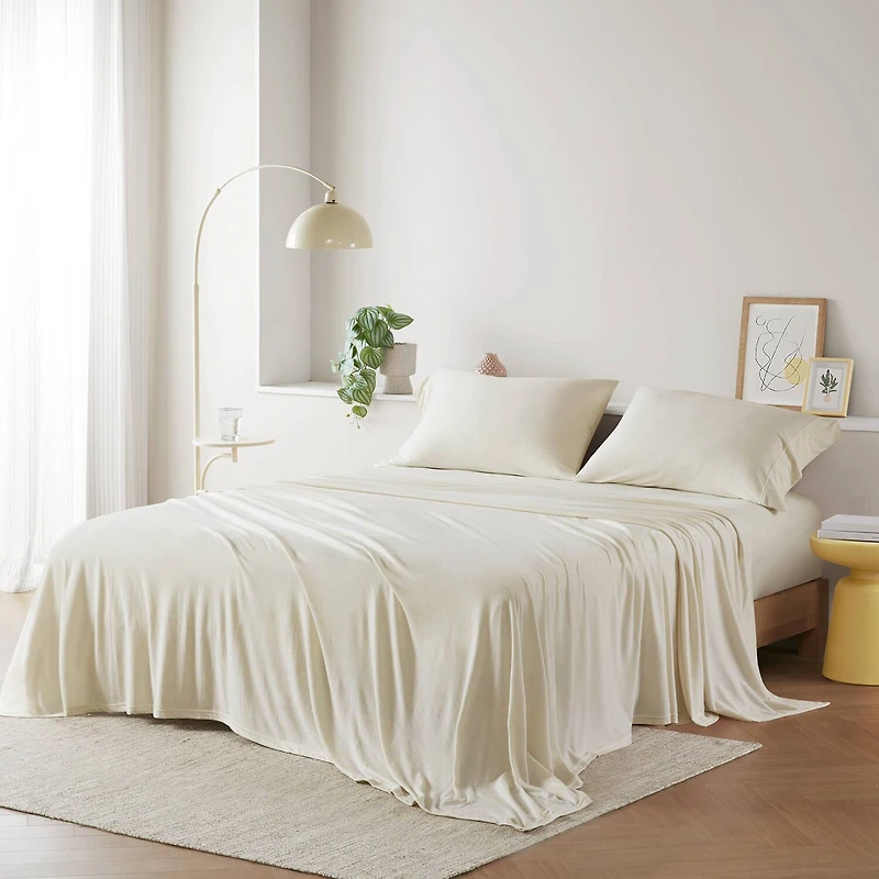 Intelligent Design Cotton Blend Jersey Knit Sheet Set