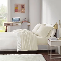 Intelligent Design Cotton Blend Jersey Knit Sheet Set
