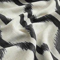 Threadmade Renzo Geo Ikat Grommet Top Energy Saving Blackout Single Curtain Panel