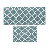 Madison Park Renu Reversible High Pile Tufted Bath Rug