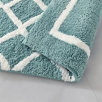 Madison Park Renu Reversible High Pile Tufted Bath Rug