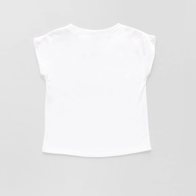 Okie Dokie Toddler & Little Girls Round Neck Short Sleeve Regular Fit Graphic T-Shirt