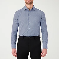 Report Collection Performance Mens Long Sleeve Modern Fit Wrinkle Free Button-Down Shirt