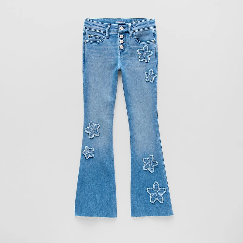 Thereabouts Little & Big Kid Girls Flare Leg Jean