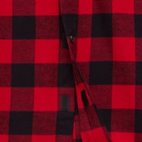 St. John's Bay Dexterity Mens Easy-on + Easy-off Long Sleeve Adaptive Classic Fit Flannel Shirt