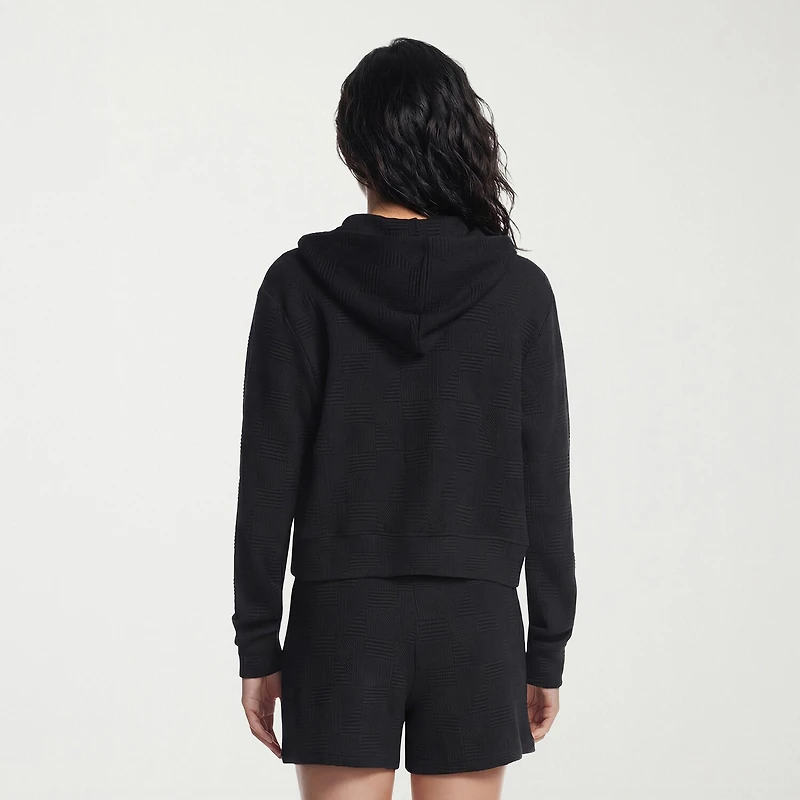 Skechers Womens Diamond Full-Zip  Jacket - Cozy Fit