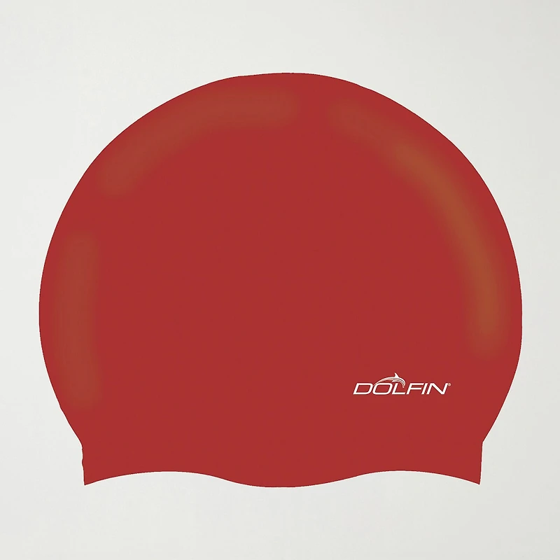 Dolfin Solid Silicone Swim Cap