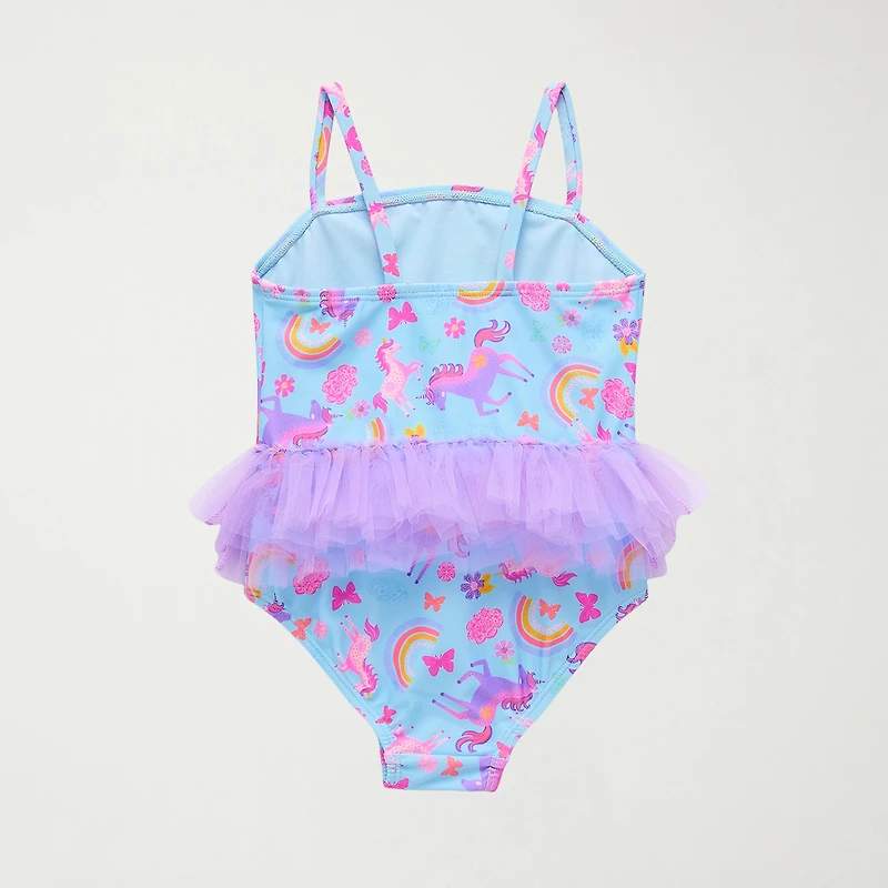 Okie Dokie Toddler & Little Girls Animal Sleeveless One Piece Swimsuit