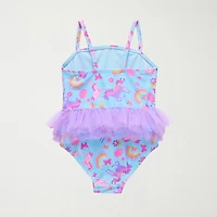 Okie Dokie Toddler & Little Girls Animal Sleeveless One Piece Swimsuit