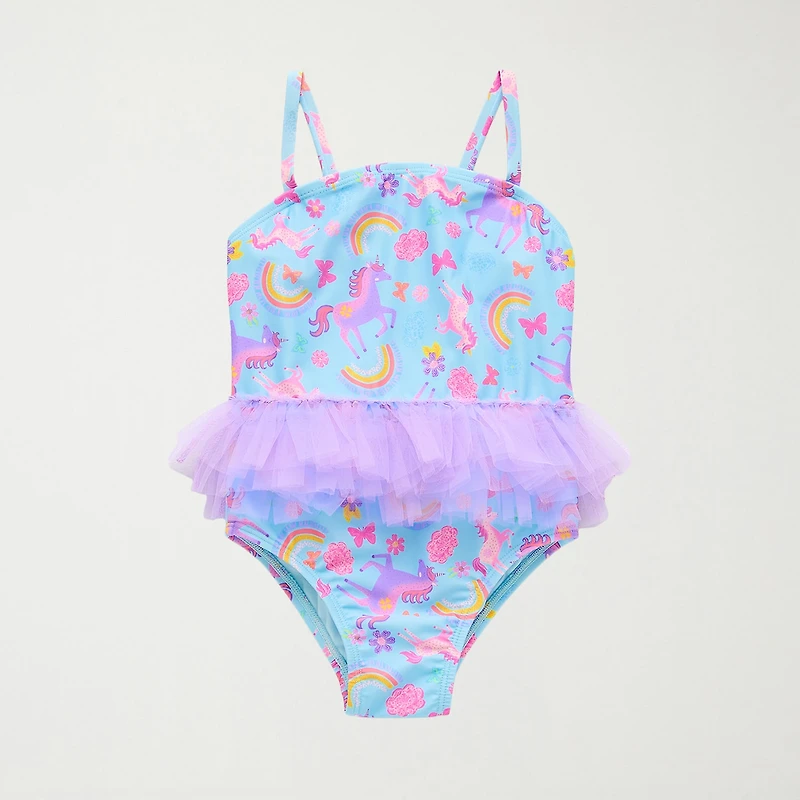 Okie Dokie Toddler & Little Girls Animal Sleeveless One Piece Swimsuit