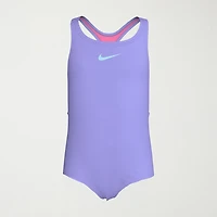Nike Little Girls Long Sleeve One Piece Swimsuit