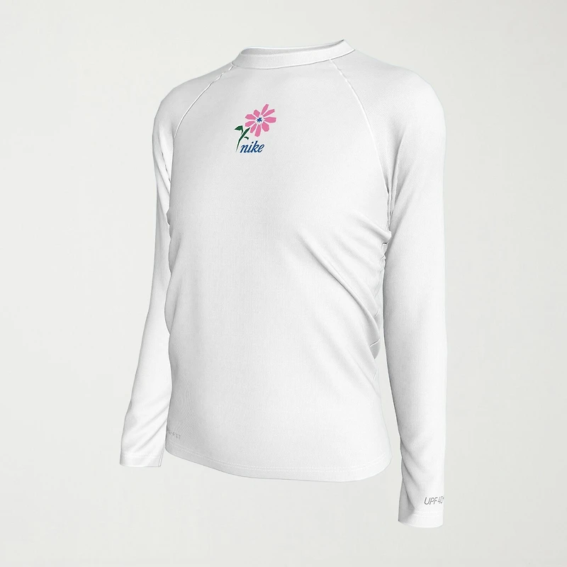 Nike Little & Big Kid Girls Long Sleeve One Piece Swimsuit