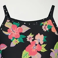 Roxy Big Kid Girls Floral Sleeveless One Piece Swimsuit