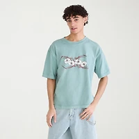 AEROPOSTALE Mens Crew Neck Short Sleeve Boxy Fit Graphic T-Shirt