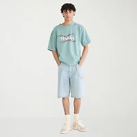 AEROPOSTALE Mens Crew Neck Short Sleeve Boxy Fit Graphic T-Shirt