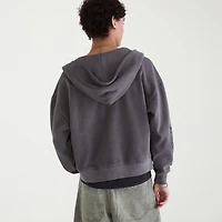 AEROPOSTALE Cloud Soft Graphic Mens Long Sleeve Fleece Zipper Hoodie