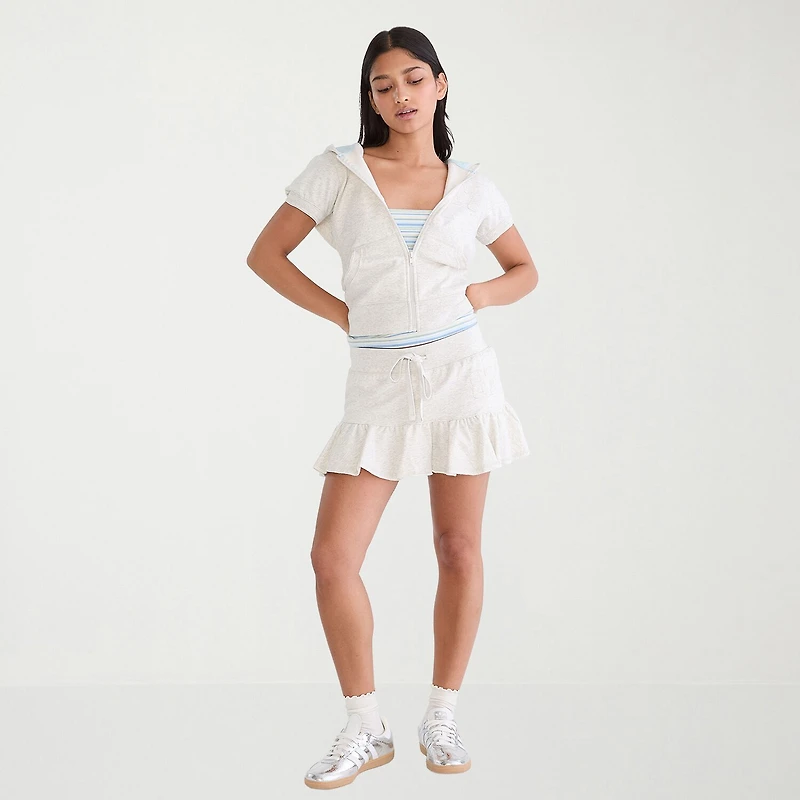 AEROPOSTALE Womens Juniors Fleece Skort